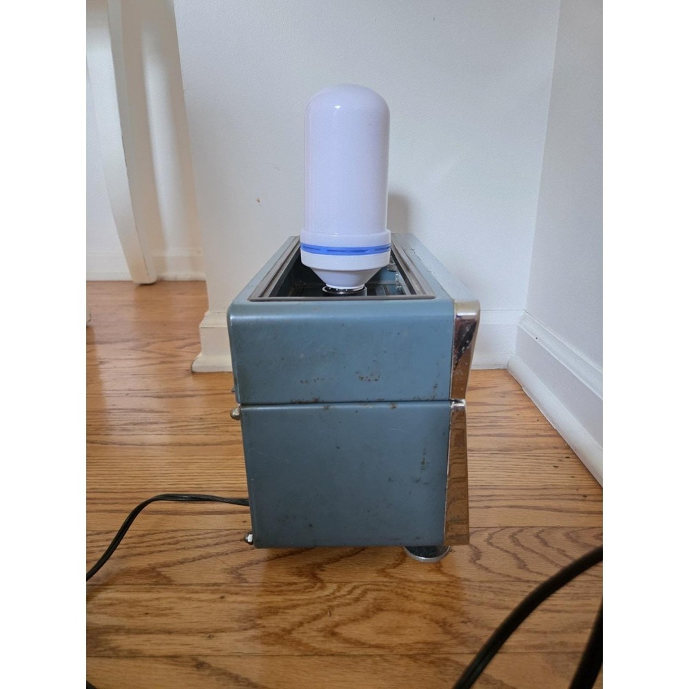 Repurposed Atompunk Troemer Scale Lamp Fallout Style Nuclear Warning Light LED - Picture 11 of 17